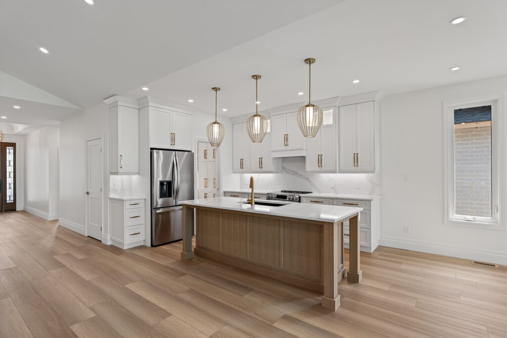 Custom home interior designed by Innovative Design Centers