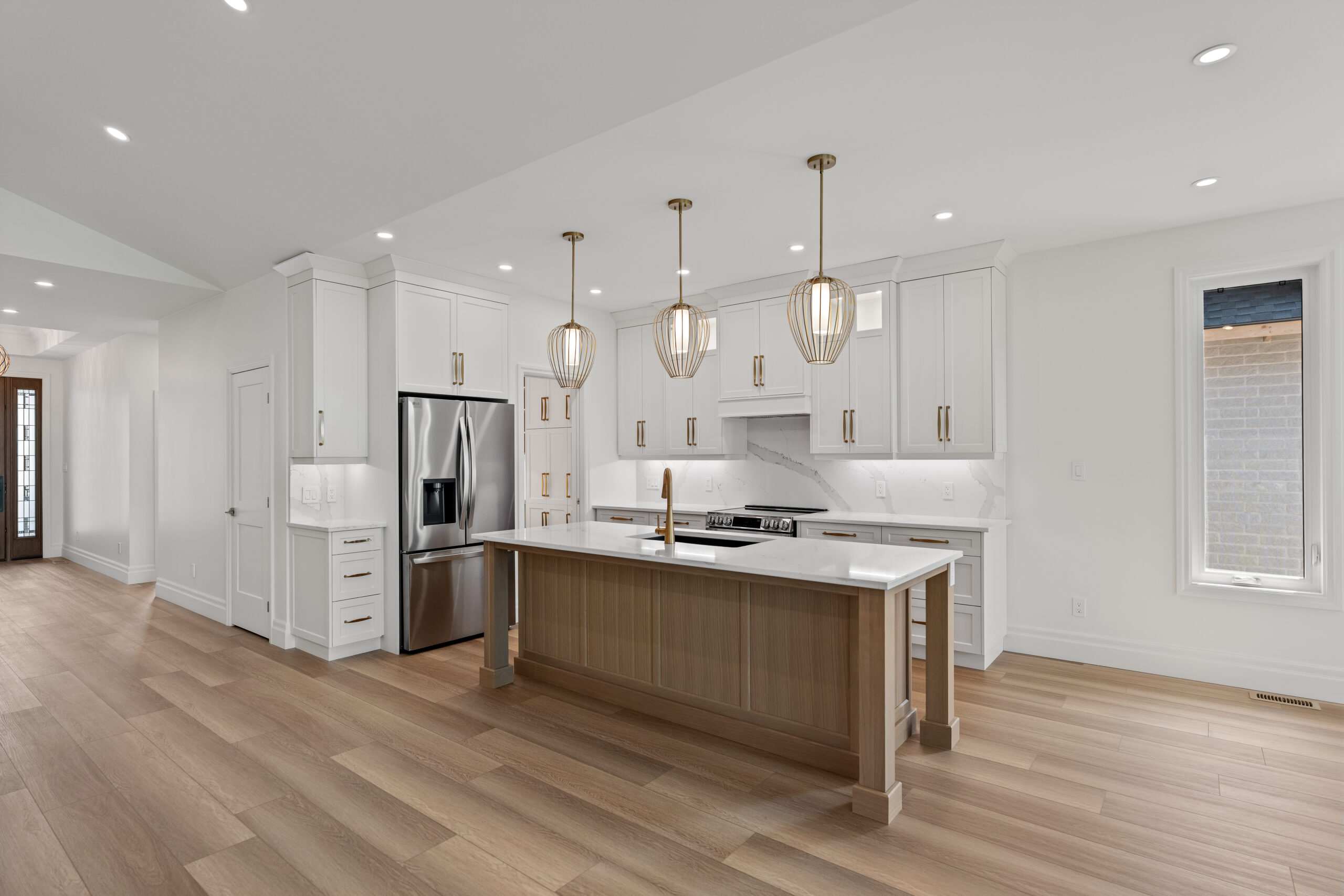Custom home interior designed by Innovative Design Centers